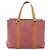 Céline Borsa a mano in tela Macadam C di CELINE in suede rosa e oro Auth bs29469 D'oro - vista 2