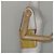 LOUIS VUITTON Bolsa de Accesorios Motto Monogram Vernis Gris M91030 LV Auth 142835 - vista 22