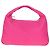 Autre Marque BORSA Hobo INTRECCIATO IN PELLE ROSA ARGENTO AUTH 143824V - vista 2
