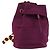 Zaino in tela Salvatore Ferragamo con catena viola e oro Auth gh681 D'oro Porpora