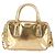 PRADA Borsa a mano in pelle 2 in 1 Oro Auth 142998 D'oro - vista 3