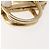 PRADA Borsa a mano in pelle 2 in 1 Oro Auth 142998 D'oro - vista 7