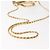 PRADA Borsa a mano in pelle 2 in 1 Oro Auth 142998 D'oro - vista 9
