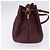 Cartier Borsa a Spalla Must Line in Pelle Bordeaux Oro Auth BA6388 D'oro Bordò - vista 5
