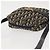 Borsa a Spalla in Tela Trotter Christian Dior Blu Navy Oro Auth 144091 D'oro - vista 6