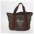 GUCCI Bamboo Web Sherry Line Tasche aus Leder und Canvas 6 Set Beige Schwarz Auth bs29373 Khaki - vue 2