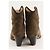Isabel Marant Botas de ante caqui - vista 3