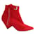 Iro Botas de ante rojo Roja