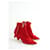 Iro Botas de ante rojo Roja - vista 3