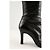 Tod's Bottes en cuir noires - vue 3