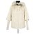 Yves Salomon White fur coat