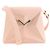 St Dupont Pink leather shoulder bag