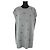 Saint Laurent Poncho de lana gris