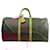 Louis Vuitton Monogram Canvas Keepall 55 Travel Bag M41424 Brown Leather  ref.2537510
