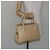CHANEL Borsa a Mano V Stitch in Pelle di Agnello Beige Oro CC Auth 128926 D'oro - vista 22