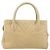 CHANEL Borsa a Mano V Stitch in Pelle di Agnello Beige Oro CC Auth 128926 D'oro - vista 3