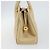 CHANEL Borsa a Mano V Stitch in Pelle di Agnello Beige Oro CC Auth 128926 D'oro - vista 4
