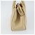 CHANEL Borsa a Mano V Stitch in Pelle di Agnello Beige Oro CC Auth 128926 D'oro - vista 5