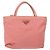 PRADA Borsa a mano in nylon rosa Auth gh489 - vista 2