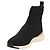 LOUIS VUITTON Calzini Sneakers Dopo Partita Cotone Nero LV Auth 133282 - vista 2