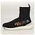 LOUIS VUITTON Calzini Sneakers Dopo Partita Cotone Nero LV Auth 133282 - vista 23