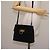 Borsa a Spalla Gancini in Pelle Scamosciata Nera e Oro Salvatore Ferragamo Auth 142668 Nero D'oro - vista 25