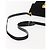 Borsa a Spalla Gancini in Pelle Scamosciata Nera e Oro Salvatore Ferragamo Auth 142668 Nero D'oro - vista 7