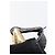 Borsa a Spalla Gancini in Pelle Scamosciata Nera e Oro Salvatore Ferragamo Auth 142668 Nero D'oro - vista 9