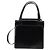 Bulgari Bolsa de mão BVLGARI em couro 2 em 1 ouro preto Auth bs29102 Dourado - vista 2
