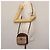 Autre Marque Borsa a Spalla Burberrys Nova Check in Tela Beige Oro Auth BA5837 D'oro - vista 21