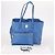 MCM Tote Bag Leather Blue Silver Auth BA5267 Silvery - Ansicht 12