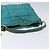 Borsa a Spalla PRADA Nylon Blu Oro Auth 141518 D'oro - vista 7