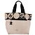 CHANEL Borsa Tote Alta Estate Canvas Rosa Argento CC Auth 142684 - vista 13