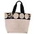 CHANEL Borsa Tote Alta Estate Canvas Rosa Argento CC Auth 142684 - vista 2