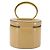 Céline Pochette Vanity in pelle metal beige oro Auth bs29414 D'oro - vista 2