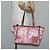 LOEWE Bolsa Tote Anagram de Lona Rosa Auth 134869M - vista 23