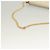 Gucci Borsa a Spalla con Catena Micro GG Supreme PVC Bianco Oro Auth BA3303 D'oro - vista 7