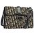 Borsa a Spalla in Tela Trotter Christian Dior Blu Auth ep6005 Blu navy