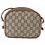 Borsa a Spalla GUCCI GG Plus Supreme in Pelle PVC Beige Oro Auth th6320 D'oro - vista 3