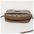 Borsa a Spalla GUCCI GG Plus Supreme in Pelle PVC Beige Oro Auth th6320 D'oro - vista 7