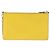 Saffiano Borsa a Spalla PRADA in Pelle Safiano Gialla Argento Auth 142941 Giallo - vista 2