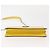 Saffiano Borsa a Spalla PRADA in Pelle Safiano Gialla Argento Auth 142941 Giallo - vista 5