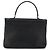 BALLY Borsa a mano in pelle nera e oro Auth BA6133 Nero D'oro - vista 3