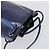 Borsa Gancini in pelle vinilica Salvatore Ferragamo 3 pezzi Nero Blu Auth BA5853 Blu navy - vista 18