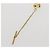 Gemelli e spilla per cravatta Christian Dior in metallo dorato Auth 142069 D'oro - vista 10