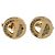 Gemelli e spilla per cravatta Christian Dior in metallo dorato Auth 142069 D'oro - vista 2