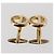 Gemelli e spilla per cravatta Christian Dior in metallo dorato Auth 142069 D'oro - vista 6