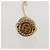 Gemelli e spilla per cravatta Christian Dior in metallo dorato Auth 142069 D'oro - vista 7