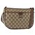 Borsa a Spalla Gucci GG Supreme Web Sherry Line PVC Beige 89 02 077 Auth BA6200 D'oro