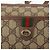 Borsa a Spalla Gucci GG Supreme Web Sherry Line PVC Beige 89 02 077 Auth BA6200 D'oro - vista 15